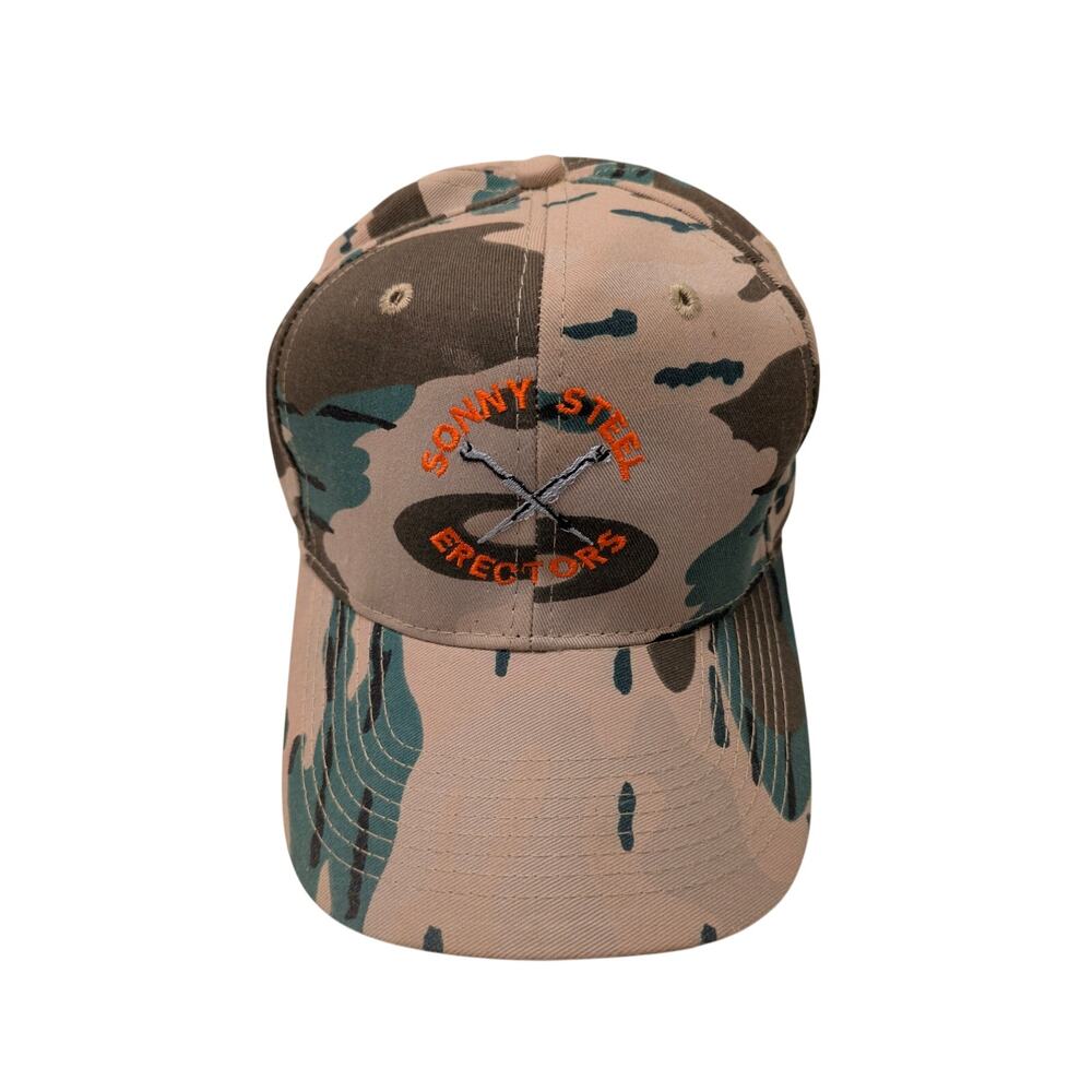Sonny Steel Erectors Otto Cap Camo Hat - Workwear Style